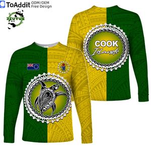 Camiseta de béisbol Polinesia Kia Orana Cook Islands Camiseta deportiva elástica con OEM al por mayor acogedora camiseta Kerekere Plumeria - Product Image 5