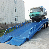 Pont de chargement mobile et plateforme de déchargement hydraulique en acier au manganèse de haute qualité, hauteur 1100-1700 mm, pour utilisation en entrepôt et pour conteneurs