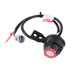 Conector de enganche de <span class=keywords><strong>remolque</strong></span> europeo de <span class=keywords><strong>13</strong></span> pines para Toyota LC100, arnés de cableado Plug & Play con ajuste OE - Product Image 2