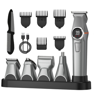 Không Dây Grooming Set Tóc Cắt Cho Khuôn Mặt Moustache Cơ Thể Mũi Tóc Cắt Tỉa Chính Xác Lưỡi Quà Tặng Cho Nam Giới Cắt Tóc Trimmer Kit - Product Image 1