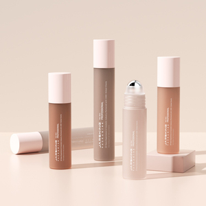 Bán Buôn OEM 20Ml 30Ml Biểu Tượng Tùy Chỉnh Rỗng Vòng Cao Frosted Nhựa Sang Trọng Nước Hoa Mắt Dầu Cuộn Trên Chai Với Con Lăn Bóng - Product Image 5