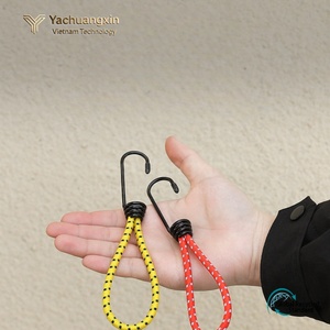 Corde élastique de camping en plein air, crochet en métal, sangle de fixation de tente, toutes saisons, 1 pièce - Product Image 4