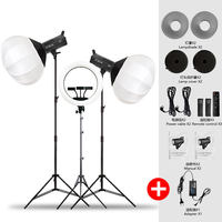 Flash de studio professionnel, lumière vidéo LED 100W, télécommande, éclairage photo pour tournage vidéo en studio CB-VL100