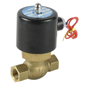 US-25 مادة نحاسية 1 "220VAC طيار مغلق عادة Way صمام لولبي بخار الماء بدرجة حرارة عالية - Product Image 4