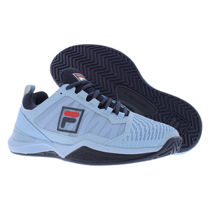 Chaussures pour hommes Fila Speedserve Energized Couleur : Bleu cachemire/Noir marine Rouge Fila 100% authentique - Product Image 5