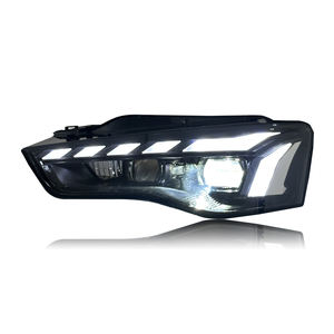 Accessoires de voiture automatique SJC phares LED pour Audi A5 S5 2011-2016 phares LED avec systèmes d'éclairage de voiture d'animation de démarrage bleu - Product Image 2