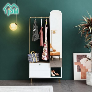Luxury Living Room Furniture Convertible Mirrored <strong>Coat</strong> <strong>Rack</strong> Design Modern <strong>Storage</strong> Display <strong>Shoe</strong> <strong>Racks</strong> - Product Image 5