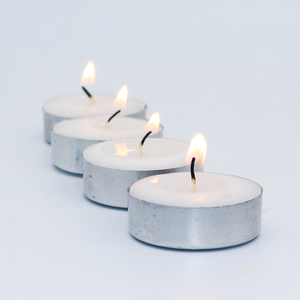 Candele Tealight Senza Fumo Personalizzate all'Ingrosso, 100 Pezzi, per Matrimoni, Compleanni e Diwali - Product Image 1