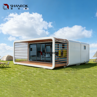Nouveau Modèle Maison Modulaire Apple Cabine Apple Maison Cabine Préfabriquée Tiny Pod Préfabriqué en Gros Maison Préfabriquée de Luxe