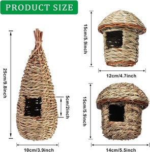 3 Stuks Hangende Vogelhuis - Product Image 2