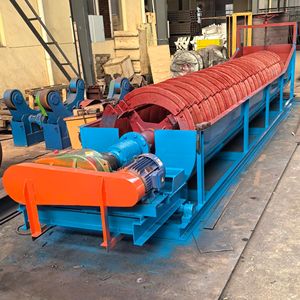 Lavatrice a spirale di grande capacità con motore AC per la lavazione di minerali e sabbia per edilizia e industria mineraria - Product Image 1