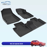 Tapis de sol de luxe en TPE découpé au laser pour MG ZS Hybrid 2025 – Tapis de voiture RHD (conduite à droite) pour boîte automatique