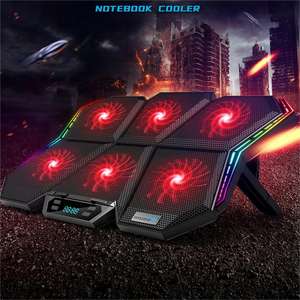 X523 meilleure vente Rgb ordinateur <span class=keywords><strong>portable</strong></span> <span class=keywords><strong>refroidisseur</strong></span> Pad <span class=keywords><strong>17</strong></span> <span class=keywords><strong>pouces</strong></span> Led écran d'affichage support pour ordinateur <span class=keywords><strong>portable</strong></span> support de bureau avec Port USB ordinateur <span class=keywords><strong>portable</strong></span> coussin de refroidissement - Product Image 6