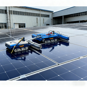 Équipement automatique de nettoyage de panneaux solaires photovoltaïques, robot de nettoyage de panneaux solaires - Product Image 6