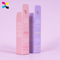 Petites boîtes d'emballage cosmétiques personnalisées en papier pour marque de soins de beauté pour la peau