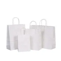 Saco de papel personalizado, venda quente de luxo personalizado reciclável saco de papel da embalagem