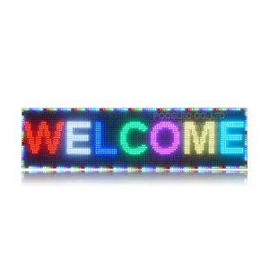 good quality full color P10 outdoor led display screen outdoor advertising led display led moving message sign