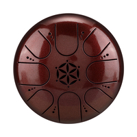 High-quality Steel Tongue Drum 304 Stainless Steel 5 Inch 8 Notes C5 Major Steel Tongu Drum