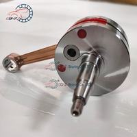 Vilebrequins CQHZJ Red Ax100 haute performance renforcés, vilebrequin Ax 115 pour motos AX115, pour la course et l'usage quotidien