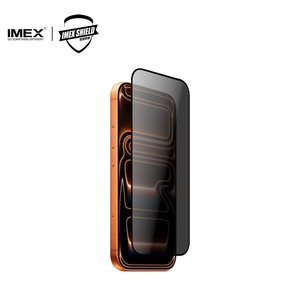 Protector de Pantalla de Vidrio Templado Anti Espía Ailun, Privacidad para iPhone 12 13 14 15 16 Pro, Color Negro - Product Image 1