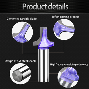 Herramientas de Corte para Madera de Metal Duro Personalizables YUFU, Compatibles con OEM, Fresadoras para Paneles de Puertas de Gabinetes, Cuchilla Plana Sin Recubrimiento - Product Image 5