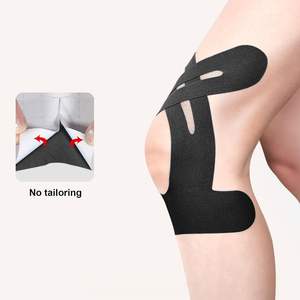 Fabrikant Hete Verkoop Ademende Waterdichte Voorgesneden Kinesiologie Tape Knie Ondersteuning En Stabiliteit Voor Spiersport Tape Atletische - Product Image 4