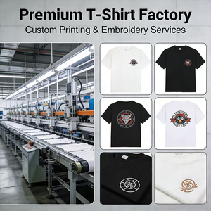 Maßgefertigtes Hochwertiges Schwergewichtiges T-Shirt Blanko-T-Shirts Individuell Bedrucktes Grafik-T-Shirt 100% Baumwolle Herren-T-Shirt - Product Image 3