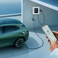 Cargador de Vehículos Eléctricos Olink de 40KW CC, Comercial, Público, CCS2/GBT, Estación de Carga Rápida con Sistema de Pago