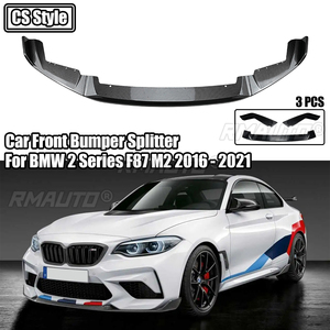 Alerón Delantero para BMW F87 M2 2016-2021, Estilo CS, Accesorios Exteriores, Acabado Brillante en Fibra de Carbono - Product Image 1