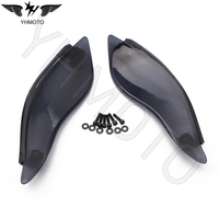 Pour Harley Street Electra Tri Glide pièces de moto déflecteurs d'air de vent supérieur/déflecteurs d'accents de carénage de pare-brise