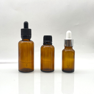 Chai tinh dầu màu nâu 5ml 10ml 15ml 20ml 30ml 50ml 120ml 200ml, chai thủy tinh mỹ phẩm có ống nhỏ giọt màu hổ phách - Product Image 4