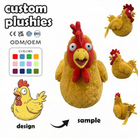 Peluches personnalisées, faible MOQ, mini-poupée personnagre en costume de cerf, cadeaux pour attractions touristiques, Pouyet Punch Down Animales, poupée personnalisée de 10 cm