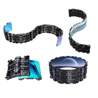 Nouvel écran LED flexible P2.6 incurvé pour intérieur, 500x500, pour location, idéal pour les centres commerciaux, les scènes portables et les panneaux d'affichage.