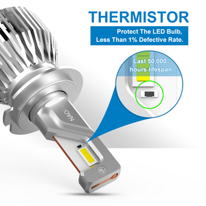 Nao đèn pha đèn sương mù chuyển đổi ánh sáng <span class=keywords><strong>Kit</strong></span> GT6 ổ đĩa ngoài dẫn bóng đèn H4 H7 H11 xe đèn pha Bóng đèn Faro 9005 Luce H7 luz H4 - Product Image 3