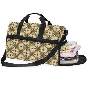 Bolsa de viaje portátil ligera del mercado Hawaiano, bolsa de entrenamiento de gimnasio, bolsa de viaje empacable con divisores ajustables - Product Image 2