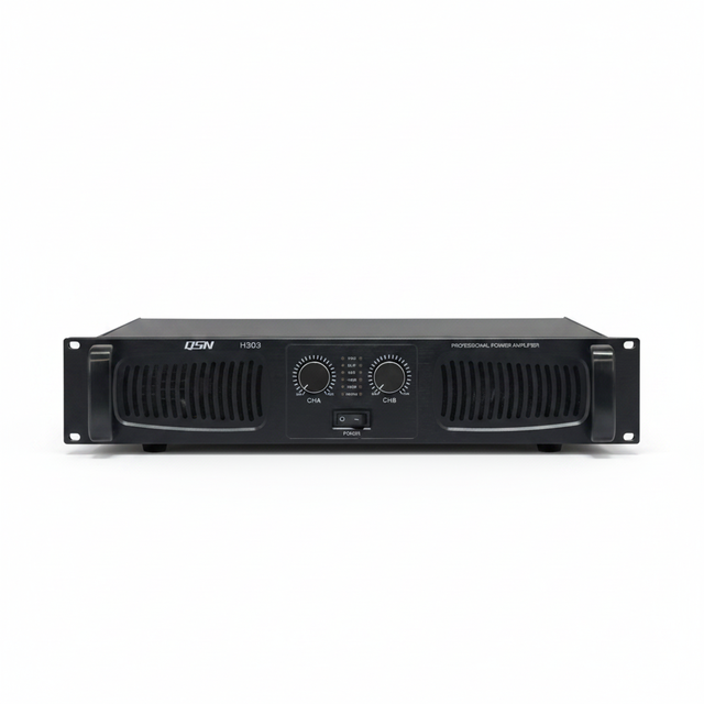 Hot Sale Professional H303 Digital Power Amplifier 2 Channels 300WX2 Hi-Fi ClassAB 8ohm Big Power Hi-Fi Power Amplifiers