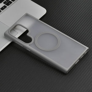 Nouveau étui magnétique de la série Soft Touch Anti-jaunissement étui de téléphone Anti-choc en TPU dur pour Galaxy <span class=keywords><strong>Samsung</strong></span> S24 Ultra étui - Product Image 3