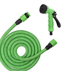 Tuyau d'arrosage extensible avec pistolet de pulvérisation 2,5M-7,5M, ensemble d'arrosage haute pression pour usage extérieur - Product Image 1