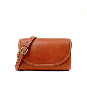 AndoBag Shoulder Crossbody <b>Bag</b> for Women Genuine Cow <b>Leather</b> Soft Purse Vintage Casual <b>Small</b> Square <b>Bag</b> Two Straps 3006 - Product Image 6