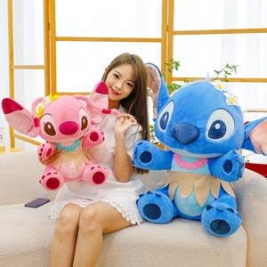 Nuovo peluche <span class=keywords><strong>Stitch</strong></span> con gonna hula, simpatico personaggio dei cartoni animati, bambola per bambini, bambola da commercio estero, portachiavi - Product Image 3