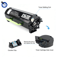 Cartouche de toner compatible pour Lexmark MX410d MX510d MX610d MX310d 60F1U00 60F2U00 60F3U00 60F4U00 60F5U00