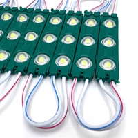 Signe lumineux de lentille 12v 1.2W/1.5w 3 smd 6013/6313 IP65 module étanche led 2835 module led d'injection