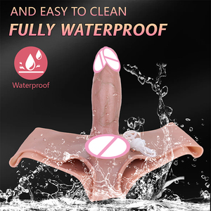 Vente <span class=keywords><strong>en</strong></span> gros d'usine de pantalons gode <span class=keywords><strong>en</strong></span> silicone gros pénis réel éjaculant gode éjacule portable pour femmes sex-toy lesbien boutique <span class=keywords><strong>en</strong></span> <span class=keywords><strong>ligne</strong></span> - Product Image 5