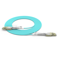 Cable de Conexión de Fibra Óptica LC Dúplex Uniboot con Pestaña de Empuje y Tracción, Alta Densidad, 2 Hilos, LSZH, Monomodo/Multimodo, 1M-5M de Longitud, Suministro de Fábrica