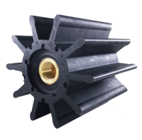 Kit de réparation OEM pour pompe à eau de mer à turbine fermée Sherwood 6115855 en néoprène noir pour bateau