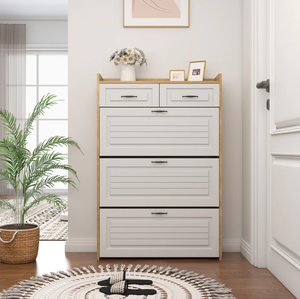 <span class=keywords><strong>Scarpiera</strong></span> in legno Color caraffa con 3 porte 2 cassetti <span class=keywords><strong>scarpiera</strong></span> con forma grande spazio per <span class=keywords><strong>cassettiera</strong></span> 5 o più cassetti - Product Image 5