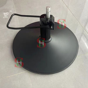 อะไหล่เก้าอี้ตัดผมขายส่ง 550/520 ฐานสแตนเลสสีทอง/สีเงิน อุปกรณ์เสริมดีไซน์ทันสมัยสำหรับร้านทำผม - Product Image 6