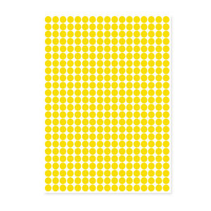 <b>Promotional</b> Custom Size Round Spot Circles Label Dot Paper <b>Stickers</b> Set - Product Image 5