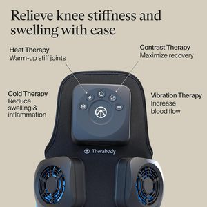 Masseur de genou sans fil multifonctionnel avec thérapie chaud-froid pour la gym et la récupération du genou - Product Image 5