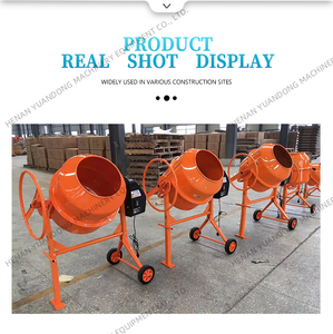 Mezcladora <span class=keywords><strong>de</strong></span> Concreto Manual Multiusos, Mini Mezcladora <span class=keywords><strong>de</strong></span> Cemento para Mortero, Uso en Construcción - Product Image 4